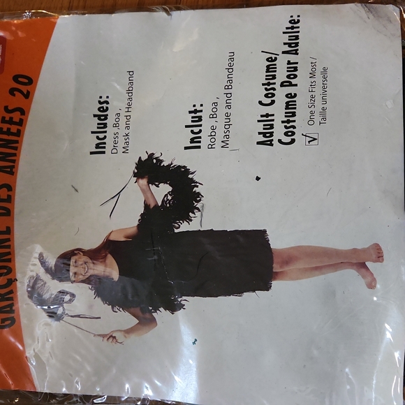Adult Costume 1920s Flapper Girl Small - Picture 5 of 5